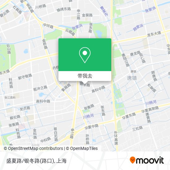 盛夏路/银冬路(路口)地图