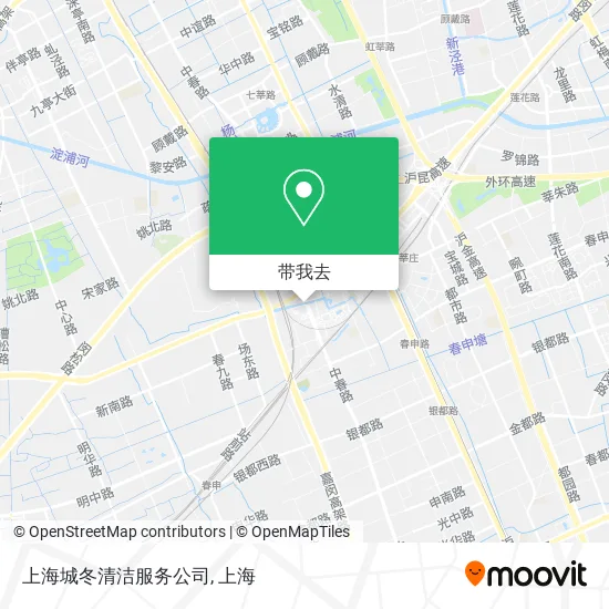 上海城冬清洁服务公司地图