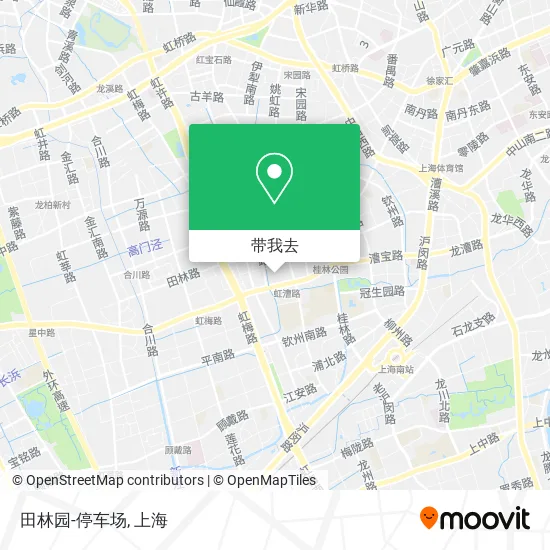 田林园-停车场地图