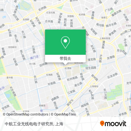 中航工业无线电电子研究所地图