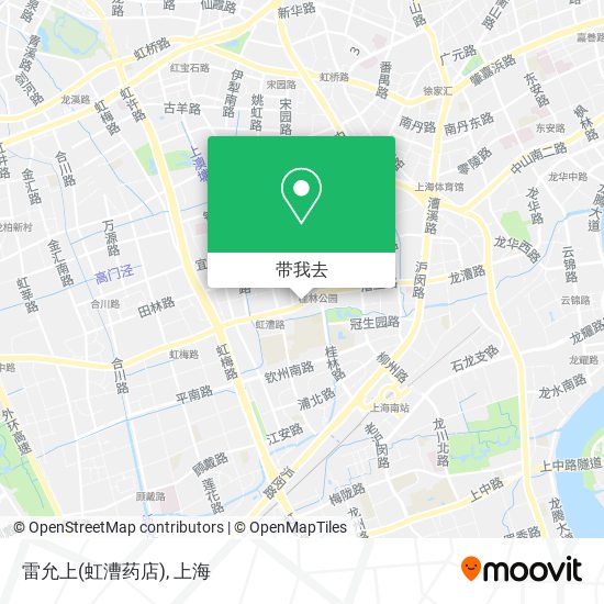 雷允上(虹漕药店)地图