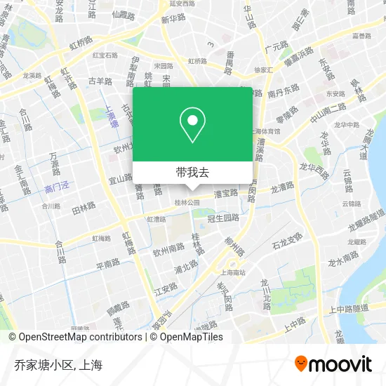 乔家塘小区地图
