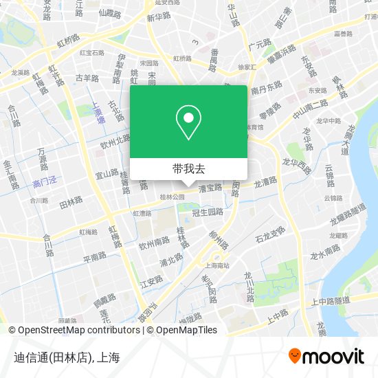 迪信通(田林店)地图