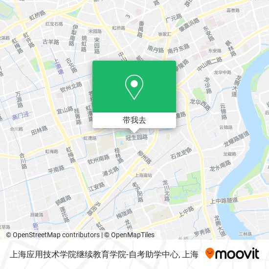 上海应用技术学院继续教育学院-自考助学中心地图