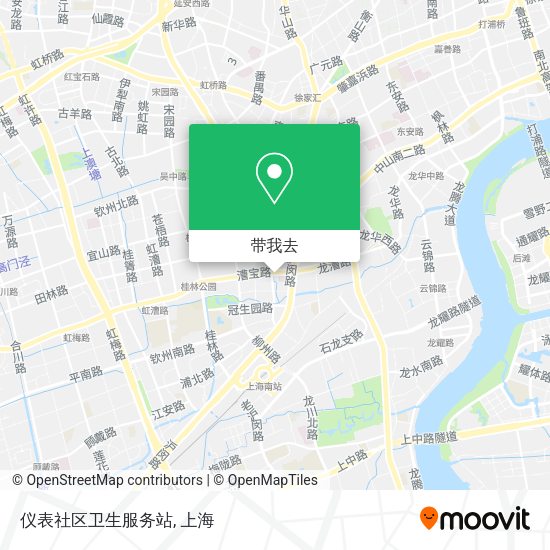 仪表社区卫生服务站地图