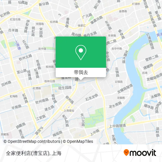 全家便利店(漕宝店)地图