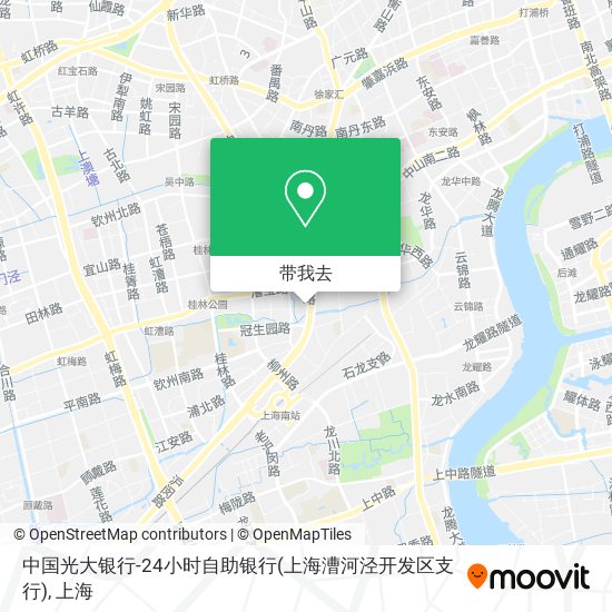 中国光大银行-24小时自助银行(上海漕河泾开发区支行)地图