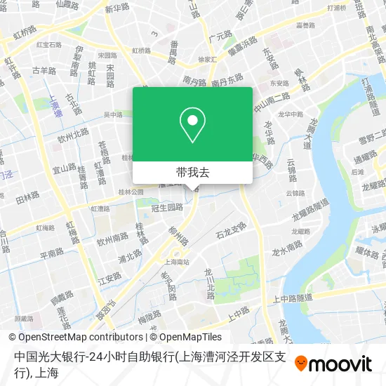 中国光大银行-24小时自助银行(上海漕河泾开发区支行)地图