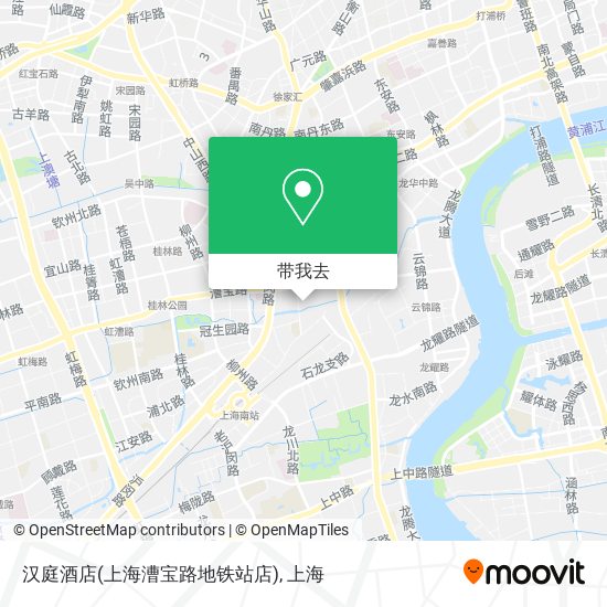 汉庭酒店(上海漕宝路地铁站店)地图