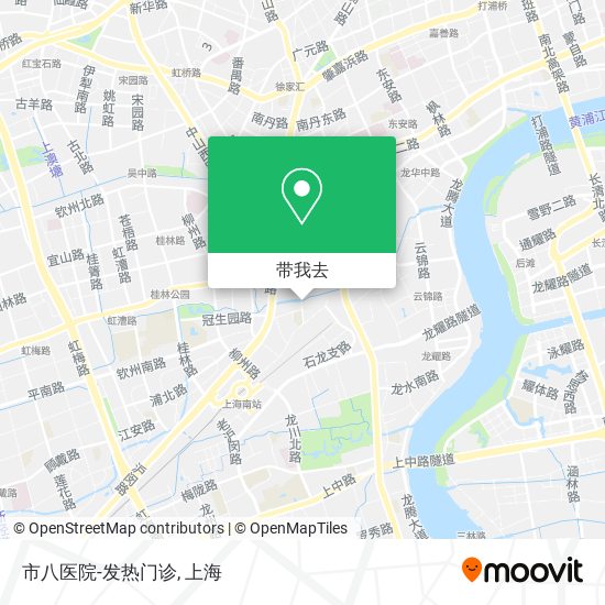 市八医院-发热门诊地图
