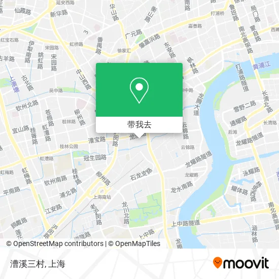 漕溪三村地图