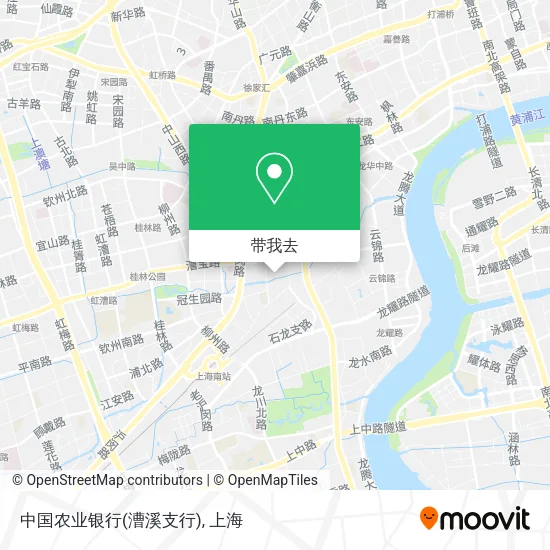 中国农业银行(漕溪支行)地图