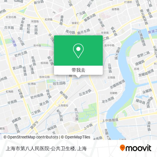 上海市第八人民医院-公共卫生楼地图