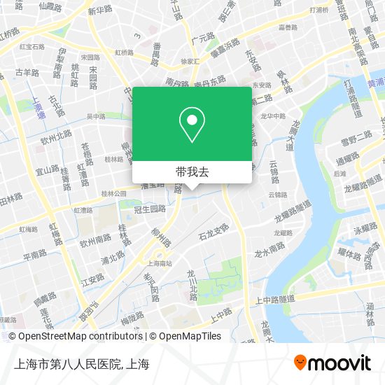 上海市第八人民医院地图