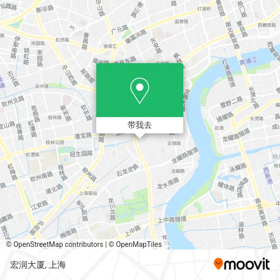 宏润大厦地图