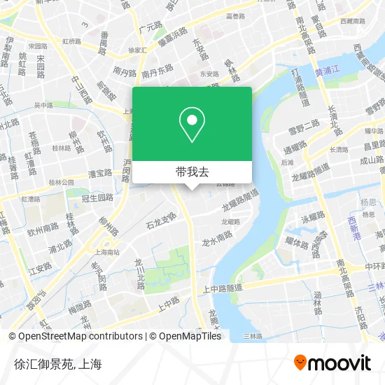 徐汇御景苑地图