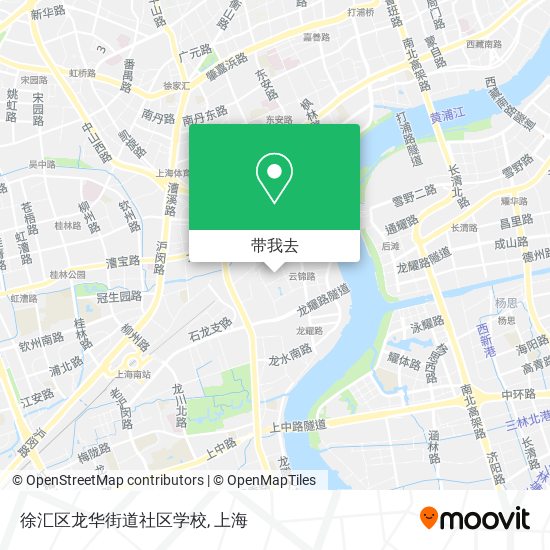 徐汇区龙华街道社区学校地图