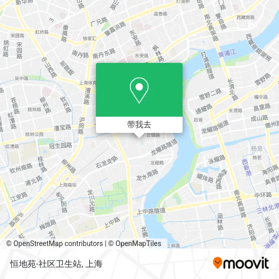 恒地苑-社区卫生站地图