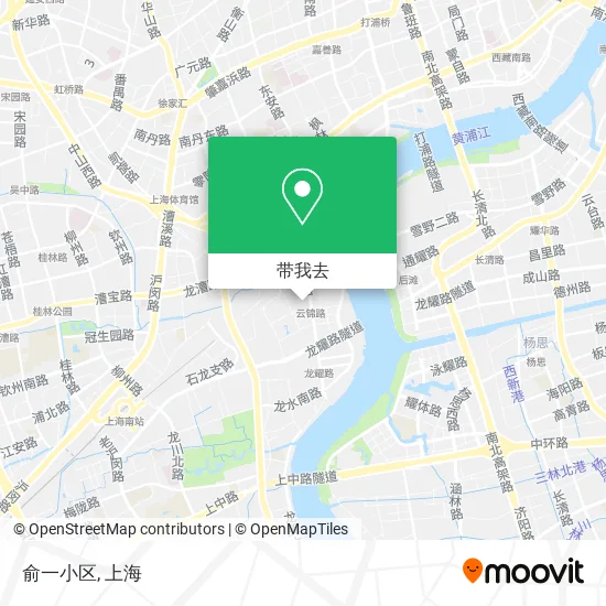 俞一小区地图