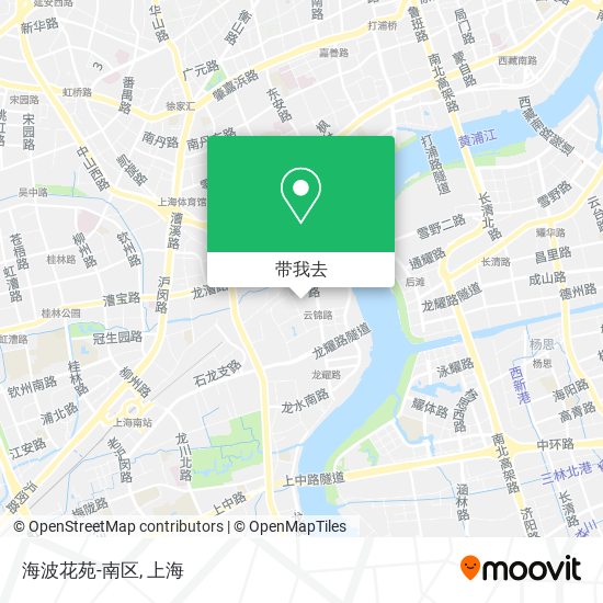 海波花苑-南区地图