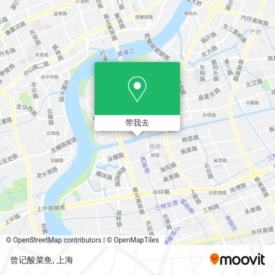 曾记酸菜鱼地图