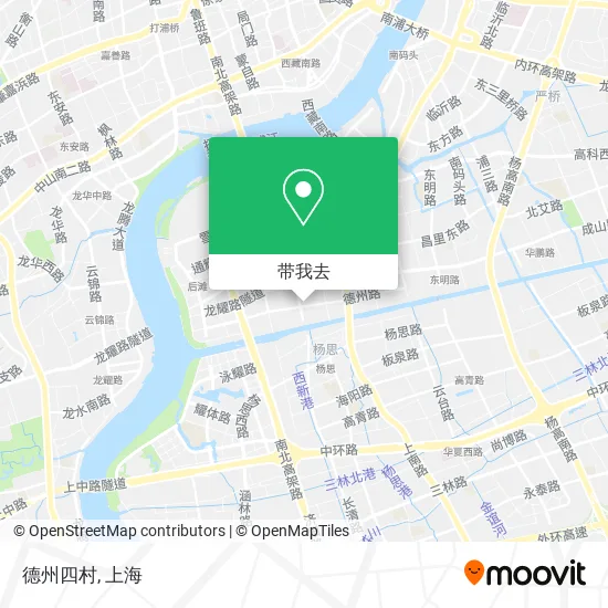 德州四村地图