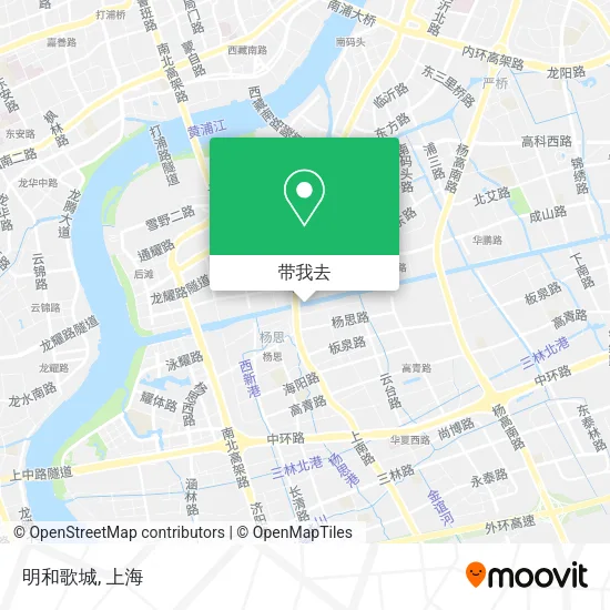 明和歌城地图