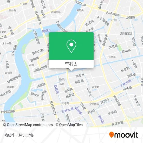德州一村地图