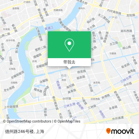 德州路246号楼地图