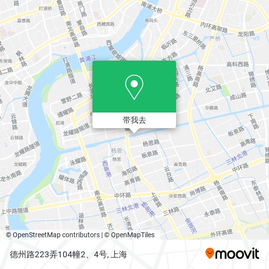 德州路223弄104幢2、4号地图