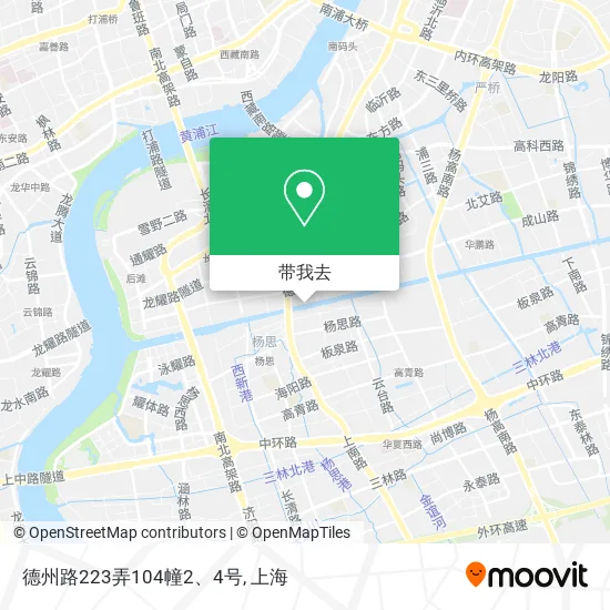 德州路223弄104幢2、4号地图