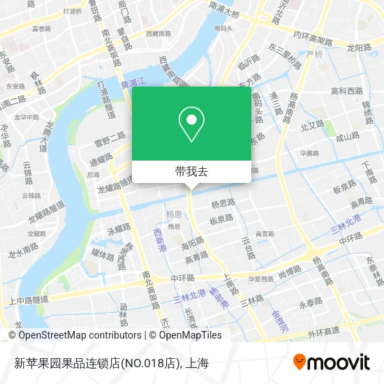新苹果园果品连锁店(NO.018店)地图