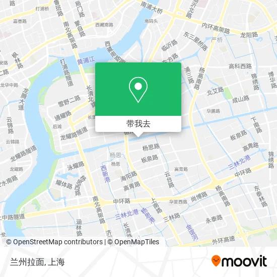 兰州拉面地图