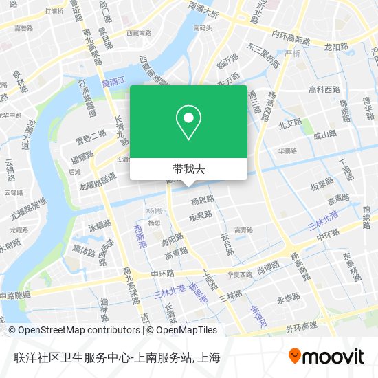联洋社区卫生服务中心-上南服务站地图