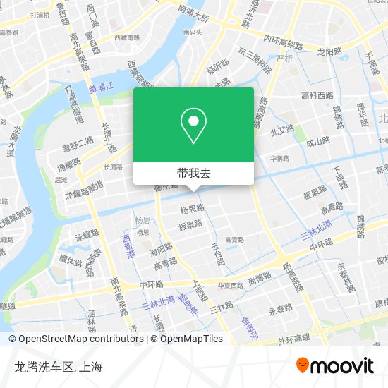 龙腾洗车区地图