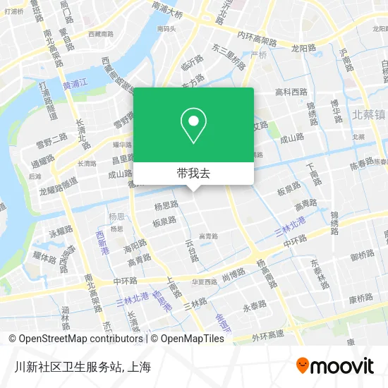 川新社区卫生服务站地图