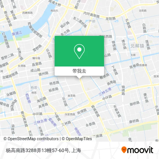 杨高南路3288弄13幢57-60号地图