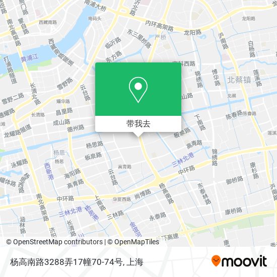 杨高南路3288弄17幢70-74号地图