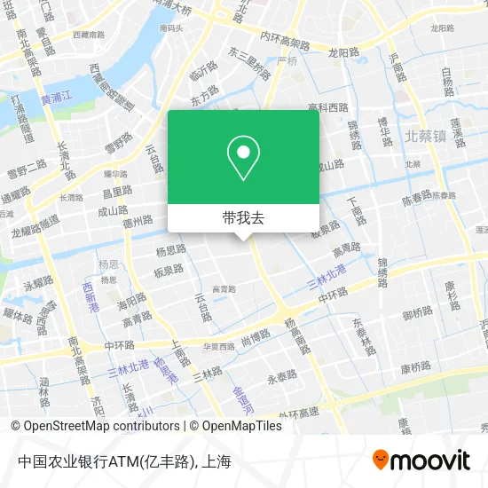 中国农业银行ATM(亿丰路)地图