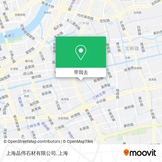 上海晶伟石材有限公司地图