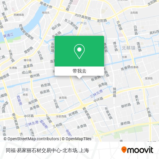 同福·易家丽石材交易中心-北市场地图