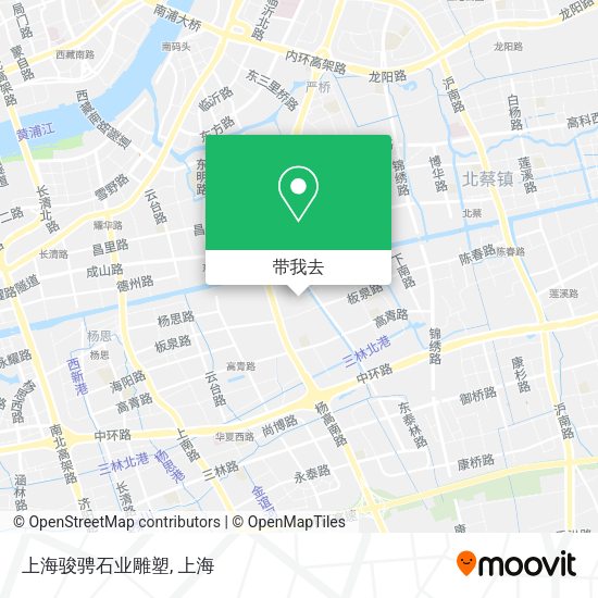 上海骏骋石业雕塑地图
