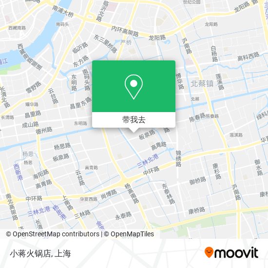 小蒋火锅店地图