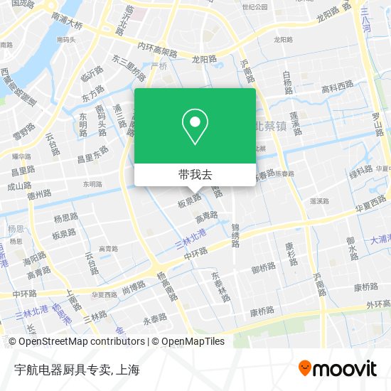 宇航电器厨具专卖地图