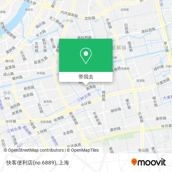 快客便利店(no.6889)地图