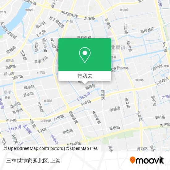 三林世博家园北区地图
