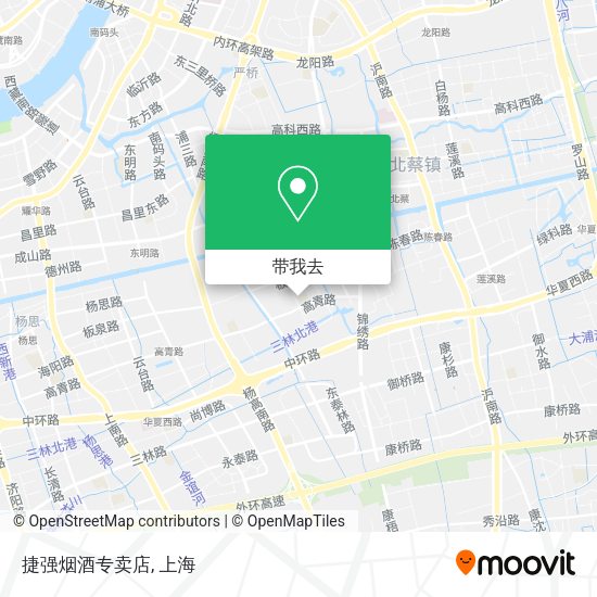 捷强烟酒专卖店地图