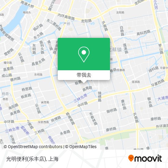 光明便利(乐丰店)地图