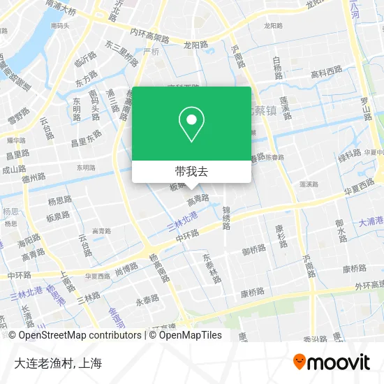 大连老渔村地图