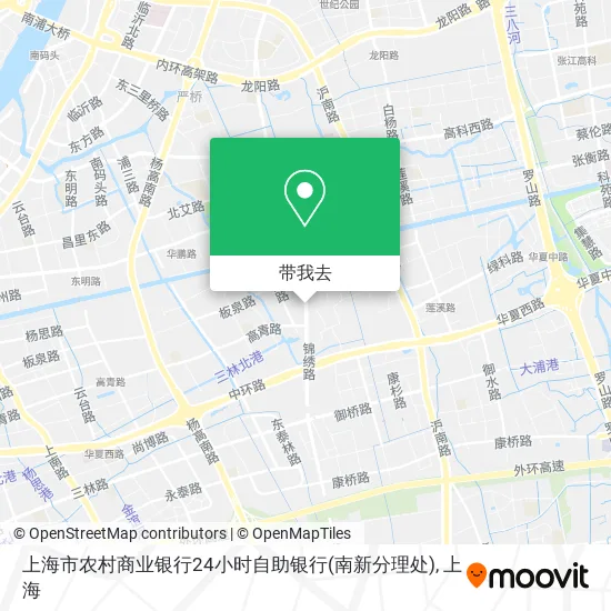 上海市农村商业银行24小时自助银行(南新分理处)地图